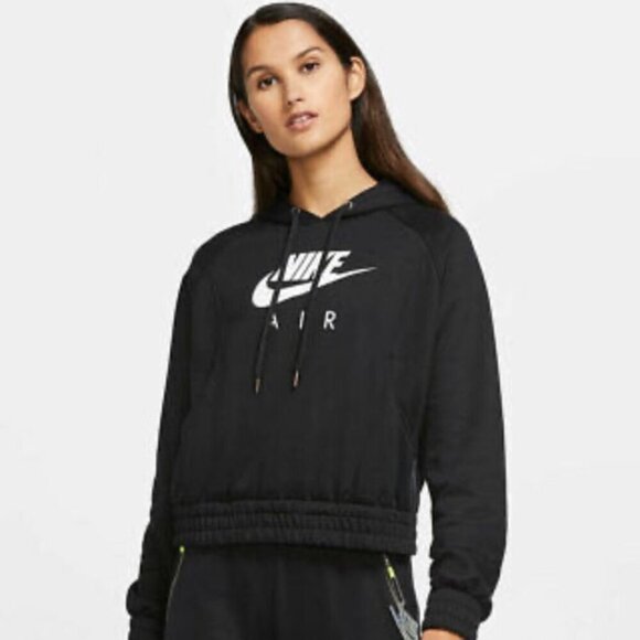 Nike Air Fleece Hoodie Sweatshirt - Picture 1 of 14